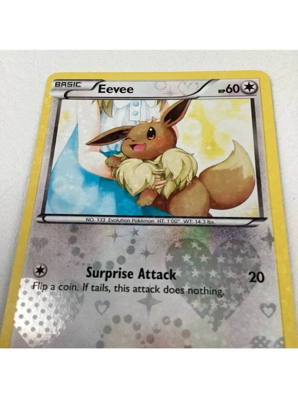Eevee RC14/RC25 Legendary Treasures: Radiant Collection Pokemon TCG Holo NM Cond